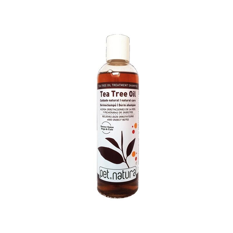 PETNATURA DERMOCHAMPÚ TEA TREE OIL 250 ml