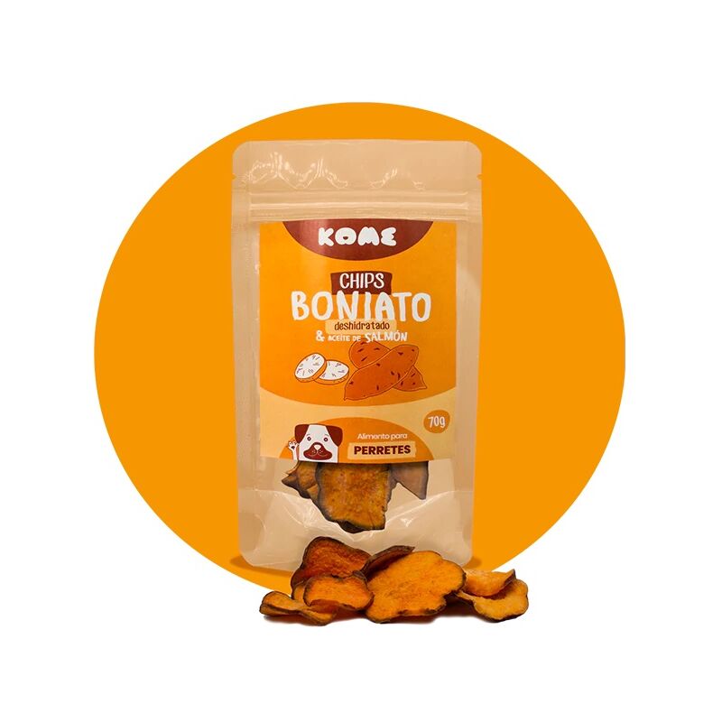 KOME Chips Boniato PERROS 70 gr