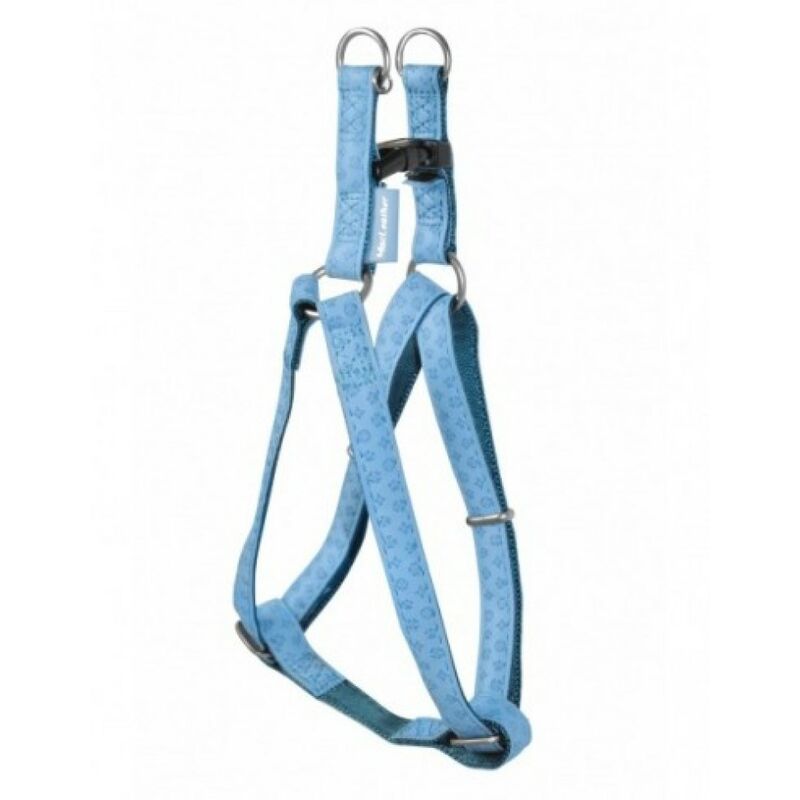 Para Perros Nayeco macleather azul arnes leather 20mm x 5075cm