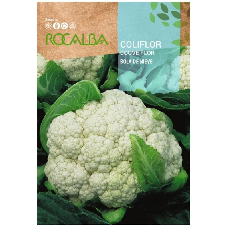 ROCALBA COLIFLOR BOLA DE NIEVE 3G x 5 sobres