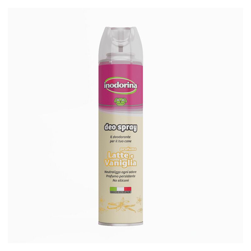 INODORINA SPRAY DESODORANTE LECHE Y VAINILLA, 300 ml