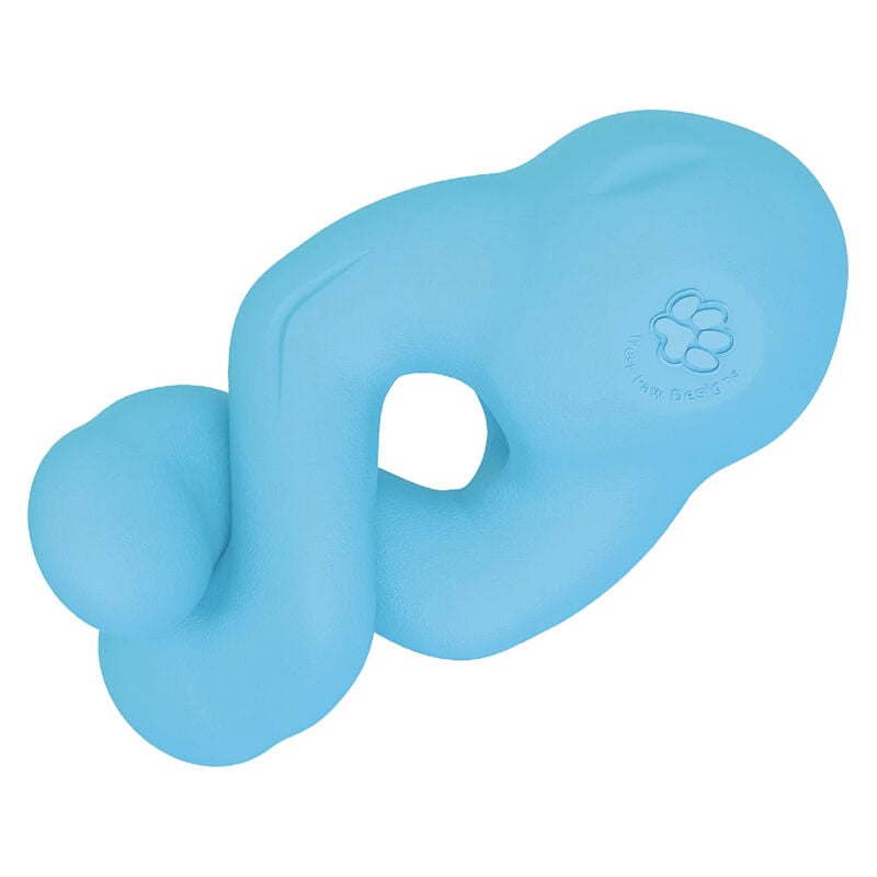 WEST PAW JUGUETE ZOGOFLEX TIZZI L 18CM AZUL TURQUESA