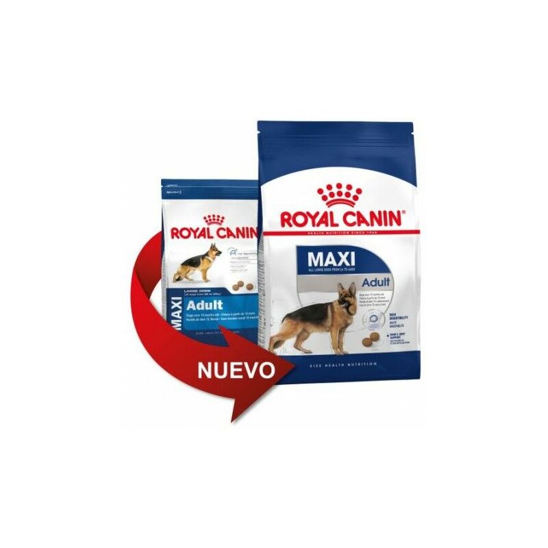 Royal Canin Size nutrition para perros maxi adult 4kg pienso seco razas grandes sabor verduras tamaño desde 15 meses 5