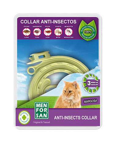 Collar antiparasitario natural MENFORSAN para gatos