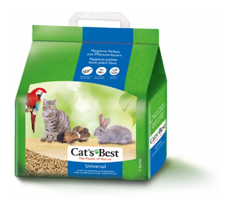 Cats Best Universal Lecho ecológico biodegradable para conejos, gatos y pequeños roedores - 7 L