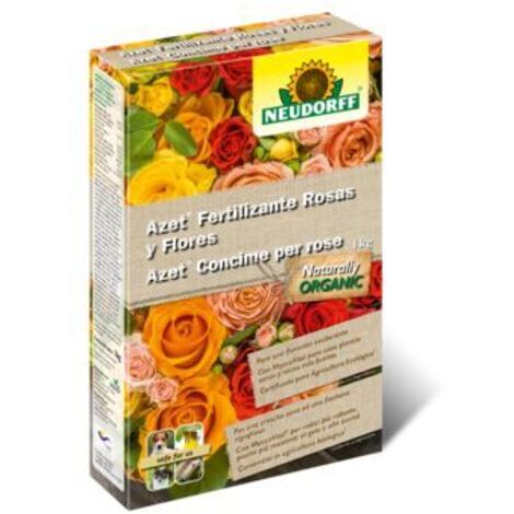 Neudorff Fertilizante Orgánico Rosas y Flores Granulado 1 kg (1/2)
