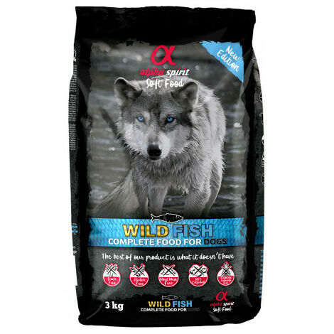 Alimento Semihúmedo sin cereales para perros Alpha Spirit Puppies PESO 9 Kg