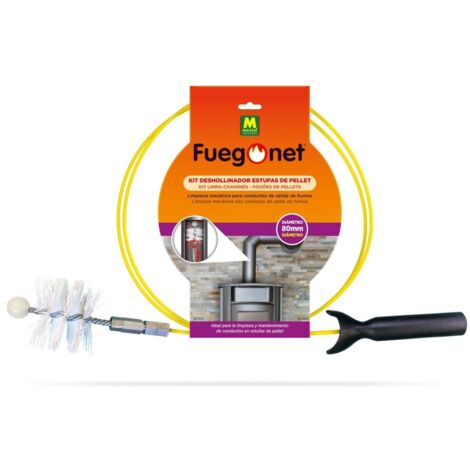 Kit erizo estufa pellet 80mmx3mx4mm nyl ama cable fuegonet