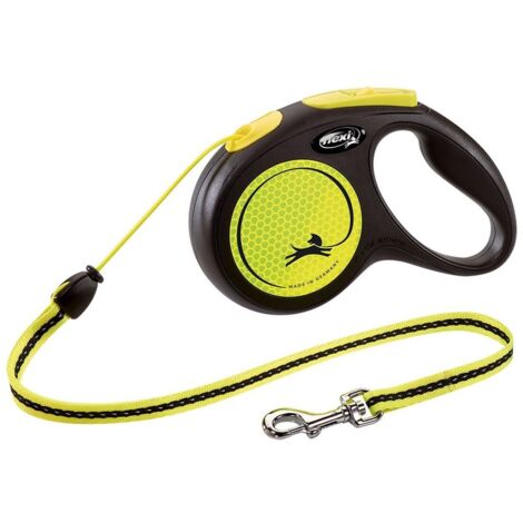 Flexi New Neon XS Cordón (3m) Amarillo