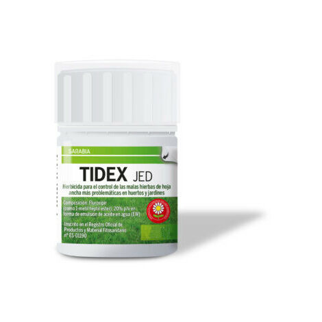 SARABIA Tidex Herbicida Selectivo para Malas Hierbas de Hoja Ancha 250 cc