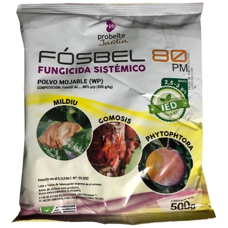 PROBELTE FÓSBEL 80 PM, Fungicida Fosetil-Al 80%, 500 gr