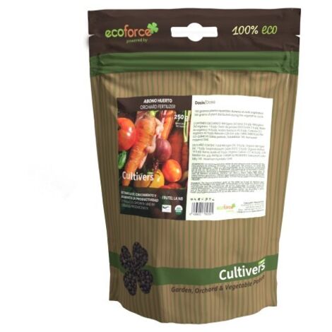 CULTIVERS Abono Huerto Ecológico 250 g (1/5)