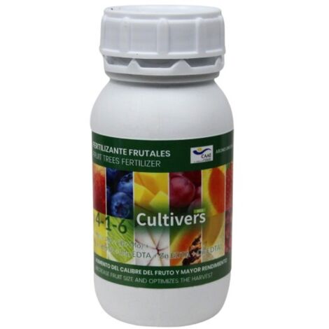 CULTIVERS Abono Frutales Líquido Ecológico 250 ml (1/5)