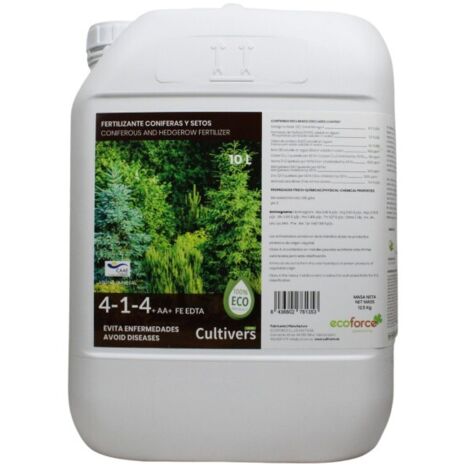 CULTIVERS Abono Coníferas Líquido Ecológico 10 L (1/5)