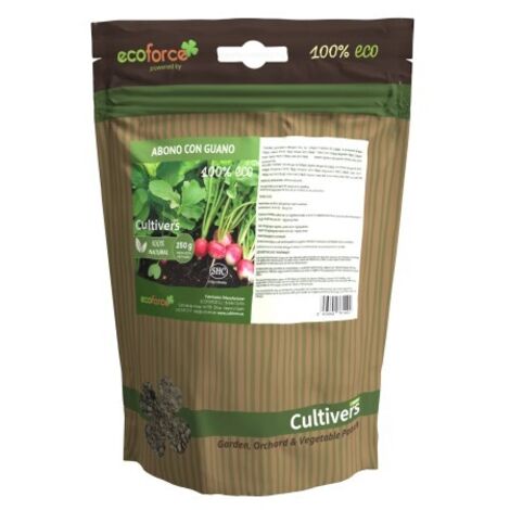 CULTIVERS Abono con Guano Ecológico 250 g (1/5)