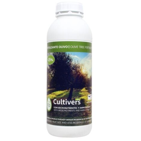 CULTIVERS Abono Olivo Líquido Ecológico 1 L