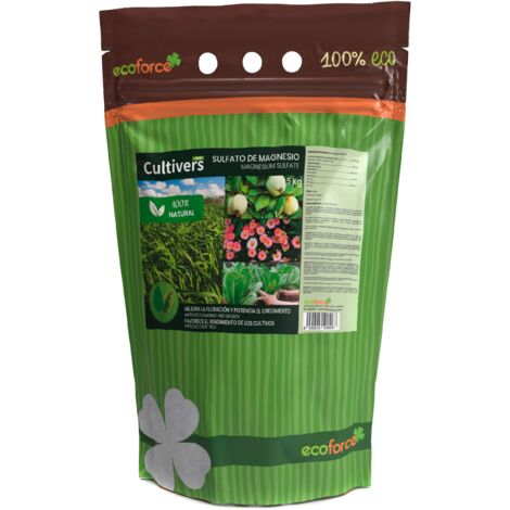 CULTIVERS Sulfato de Magnesio Ecológico 5 kg