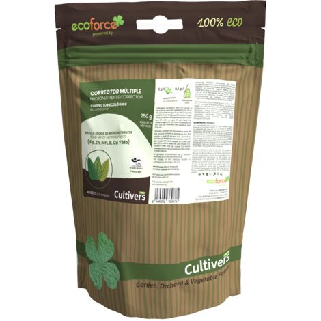 CULTIVERS Corrector de Carencias Múltiple Ecológico 250 g (1/5)