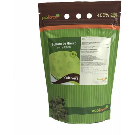 CULTIVERS Sulfato de Hierro Ecológico 5 kg