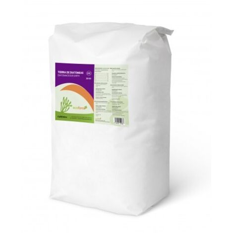 CULTIVERS Tierra de Diatomeas Micronizada Ecológica 20 kg