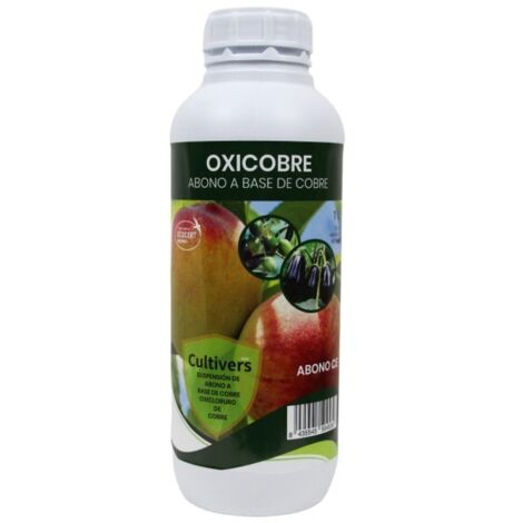 CULTIVERS Oxicloruro de cobre Ecológico 1 L