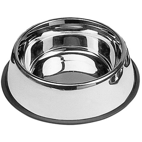 Comedero acero inoxidable antideslizante 0,9l ø26cm nayeco (1/2)