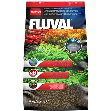 Fluval Stratum Sustrato para plantas de Agua Dulce 8 Kg