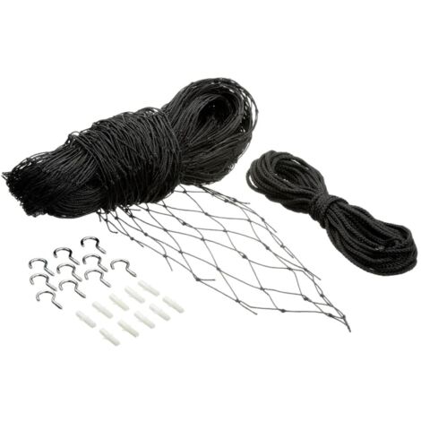 K&F RED DE SEGURIDAD PARA GATOS, NEGRO 3 X 6 M 19 M