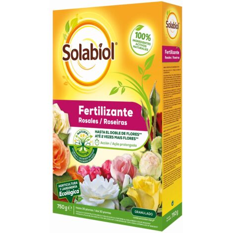 Fertilizante granulado para rosales SOLABIOL 750g (1/3)