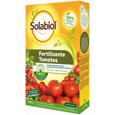 Fertilizante granulado para tomates SOLABIOL 750g (1/3)