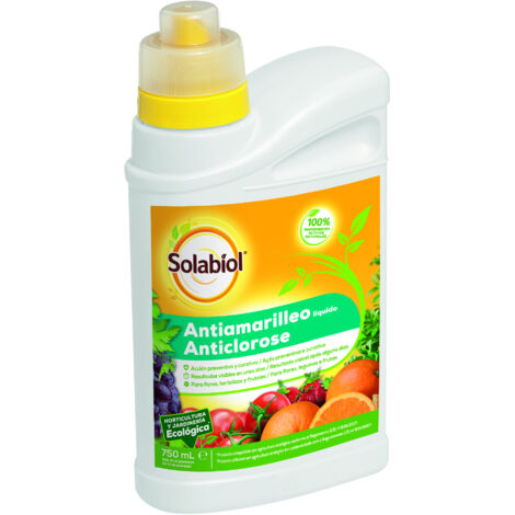 Abono antiamarilleo líquido SOLABIOL 750ml (1/3)