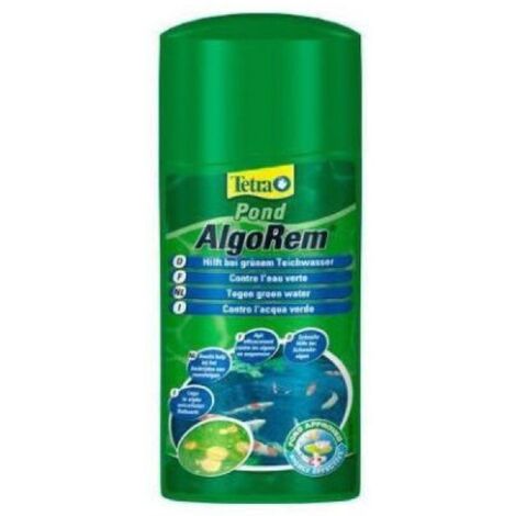 TETRA POND ALGOREM tratamiento contra el agua verde en acuarios -