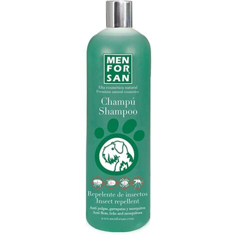 Champú MENFORSAN repelente de parásitos con citronela para perros
