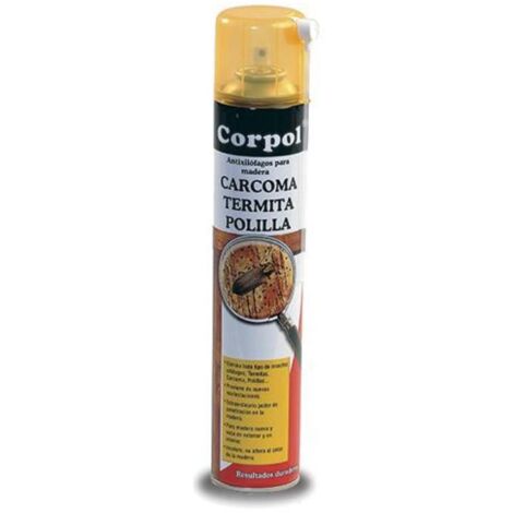 Spray CORPOL 500ml tratamiento para madera anti carcoma, polilla