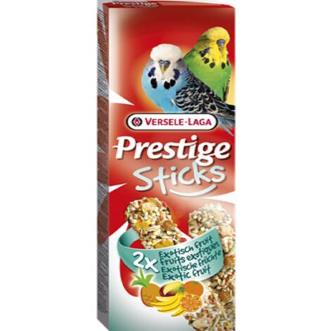 Prestige Sticks Budgies Exotic Fruit, 2 piezas