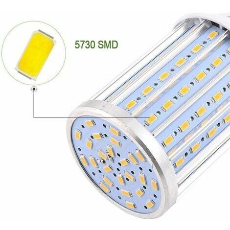 Ampoule Led, E27 60W 6000K 550W Ampoule de haute puissance en aluminium de conversion équivalente, AC85-265V, réverbère de LED, 360 degrés projecteur
