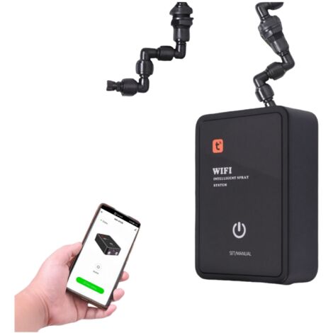 Système de brumisation intelligent WiFi pour terrarium – brumisateur automatique avec application, buses réglables 360° et minuterie programmable