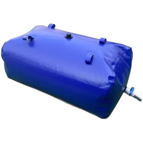 Réservoir d'Eau Souple 540 L / 142 gal - Citerne Pliable Portable Grande Capacité pour Résistance à la Sécheresse, Prévention des Incendies et Urgences (1/5)