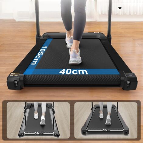 Tapis De Course Pliable RAMYPOKET 4 En 1 - Poids Max 130kg, Vitesse 1-10 Km/h, Moteur 2.75HP, écran LED, App