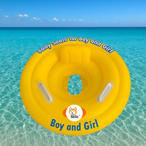 Salvagente Neonato Bambino Mutandina Rotonda con Maniglie