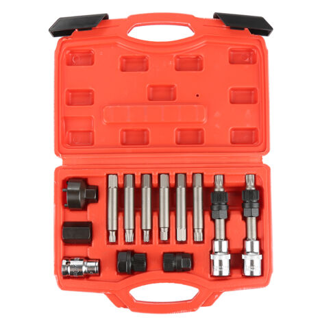 Set Di 9 Punte A Stella A 5 Punte Per Cacciavite Torx Con Attacco Da 1 - Foto 3