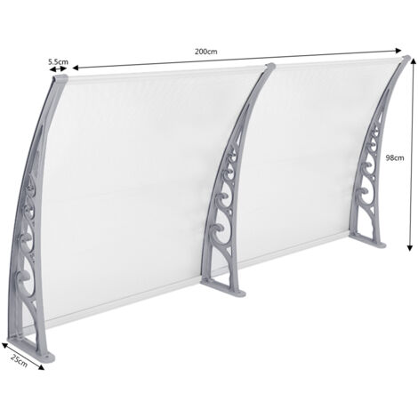 TETTO PER PORTA d'ingresso tettoia a soffitto copertura tettoia