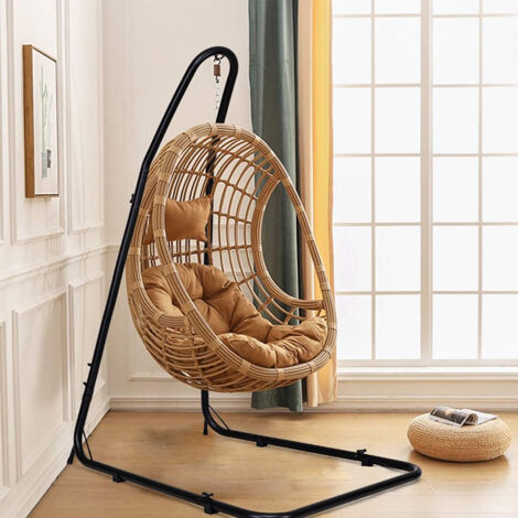 Amaca Pieghevole Con Telaio In Metallo - Regolabile Per Interni Ed Esterni, Portata 120 Kg - Foto 8