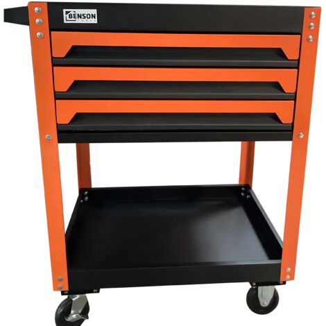 Benson Chariot à outils démontable - 3 tiroirs 73 pcs (1/4)