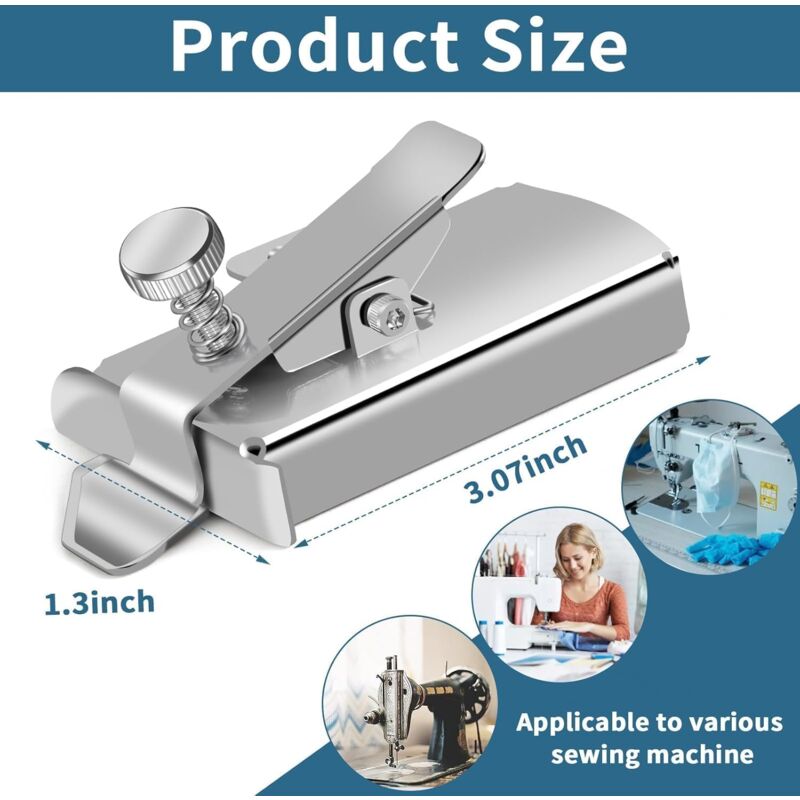 Lot De 3 Guides De Couture Magnétiques Pour Machine à Coudre Avec Clip