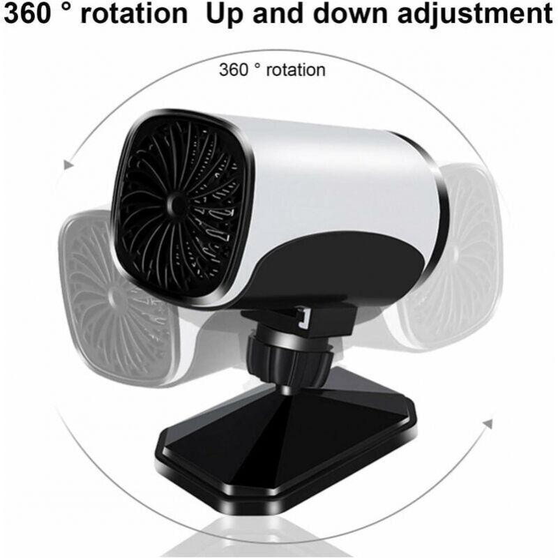 Radiateur Soufflant De Voiture 12 V 150 W, Chauffage Portable