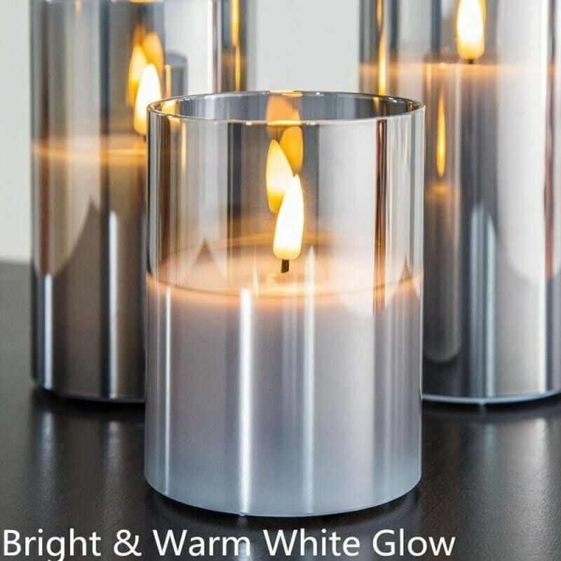 Lot De 24 Bougies LED Sans Flamme - Bougies Électriques Réalistes Pour Décoration De Table (Blanc)