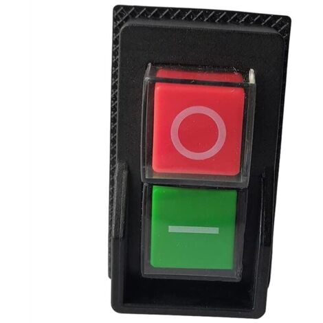 220V 4 Broches Interrupteur Électromagnétique Bouton-Poussoir