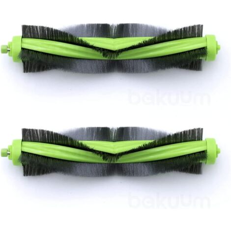Lot de 2 rouleaux principaux, brosse centrale pour iRobot Roomba Combo R1138 / R111840 Pack pièces de rechange et accessoires pour robot aspirateur. (1/5)