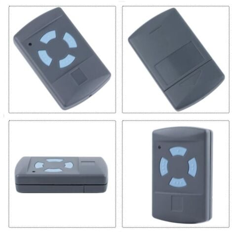 2PACK Télécommande de Garage Sdre HSM4 868 MHz avec 4 Boutons Couleur Bleue Remplacer Les émetteurs Hormann 868 MHz HS4 HSM2 HSP4 868 HS1 868 Tubauto HSM4 868 Tubauto HS4 868Fréquence